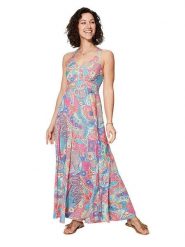 Ipanima Sukienka ze wzorem rozmiar: 38/40. Sukienki Ipanima, na co dzień, bez wzorów, bez kołnierzyka, bez ramiączek, maxi, proste. Za 78.99 zł.