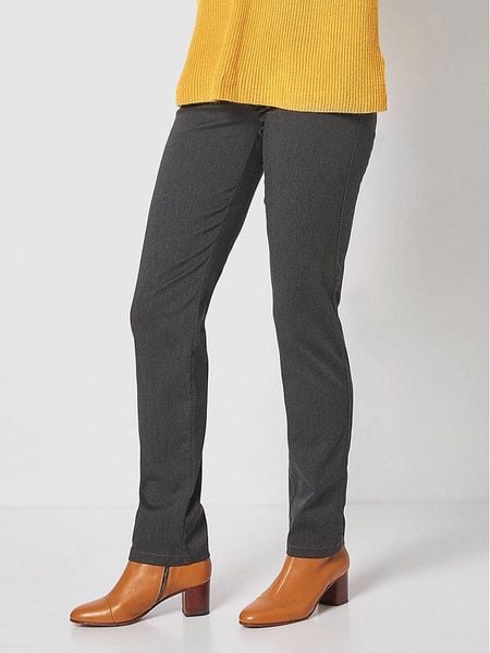 Rosner Dżinsy - Slim fit - w kolorze antracytowym rozmiar: 38. Czarne jeansy Rosner, bez wzorów, z podwyższonym stanem. Za 174.95 zł.