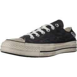 Buty CONVERSE CHUCK 70 OX Czarny. Czarne trampki Converse, bez wzorów, z tkaniny, bez zapięcia. Za 256.99 zł.