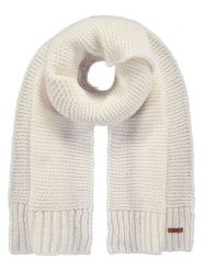 Barts Szal "Jasmin" w kolorze kremowym rozmiar: onesize. Brązowe szaliki Barts, bez wzorów, z wełny. Za 91.77 zł.