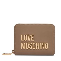 Portfel LOVE MOSCHINO. Brązowe portfele Love Moschino, bez wzorów. Za 399.99 zł.
