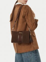MEXX Torebka CEO-MEXX-S-016-10 Brązowy. Brązowe listonoszki Mexx, bez wzorów, ze skóry, bez dodatków. Za 199.99 zł.