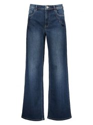 TAIFUN Dżinsy - Comfort fit - w kolorze granatowym rozmiar: 44. Niebieskie jeansy Taifun, bez wzorów, z podwyższonym stanem. Za 208.83 zł.