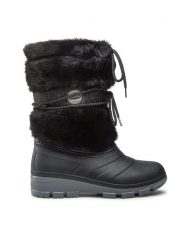 Olang Śniegowce Puff Czarny. Czarne trapery i śniegowce Olang, z syntetyku. Za 249.99 zł.