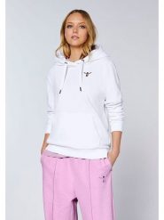 Chiemsee Bluza w kolorze białym rozmiar: S. Białe bluzy Chiemsee, s, bez wzorów, z bawełny, z kapturem. Za 169.95 zł.