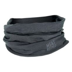 Wielofunkcyjny szalik/ocieplacz na szyję Heat Keeper antracyt. Szare szaliki HEAT KEEPER, na zimę, bez wzorów, sportowe. Za 116.99 zł.