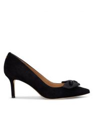 LAUREN RALPH LAUREN Szpilki 802944556001 Czarny. Czarne szpilki Lauren Ralph Lauren, bez wzorów, ze skóry, bez obcasa, na szpilce, bez zapięcia. Za 499.99 zł.