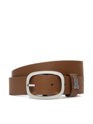 Tommy Jeans Pasek Tjw Oval 3.0 Buckle AW0AW18812 Brązowy. Brązowe paski Tommy Jeans, bez wzorów, z jeansu. Za 169.99 zł.