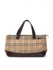 Burberry Torebka w kolorze beżowo-brązowym - 40 x 17 x 10 cm rozmiar: onesize. Brązowe torebki klasyczne Burberry, bez wzorów, z materiału, bez dodatków. Za 2,196.99 zł.