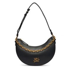 Torebka KARL LAGERFELD. Czarne torebki klasyczne KARL LAGERFELD, bez wzorów, bez dodatków. Za 1,299.00 zł.