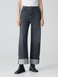 OPUS Dżinsy - Comfort fit - w kolorze antracytowym rozmiar: 44/L28. Czarne jeansy Opus, l, z aplikacjami, z podwyższonym stanem. Za 171.68 zł.