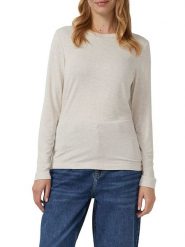 S.Oliver Koszulka w kolorze beżowym rozmiar: 38. Brązowe bluzki S.Oliver, s, bez wzorów, bez kołnierzyka, bez ramiączek. Za 52.99 zł.