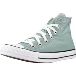 Trampki Converse Model Chuck Taylor All Star Kolor Zielony. Zielone trampki Converse, bez wzorów, z tkaniny, bez zapięcia. Za 370.15 zł.