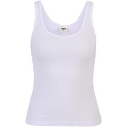 Tank Top Damski Prążkowana Ekologiczny Basic 2pak. Brązowe topy Urban Classics, xl, bez wzorów, prążkowane, bez kołnierzyka, bez ramiączek. Za 92.99 zł.