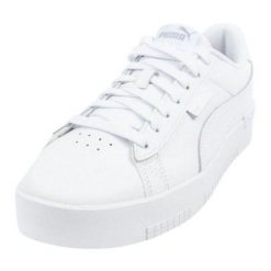 Trampki Damskie Skóra Sportowe Jada. Białe obuwie sportowe Puma, ze skóry, bez zapięcia, trekkingowe. Za 238.99 zł.