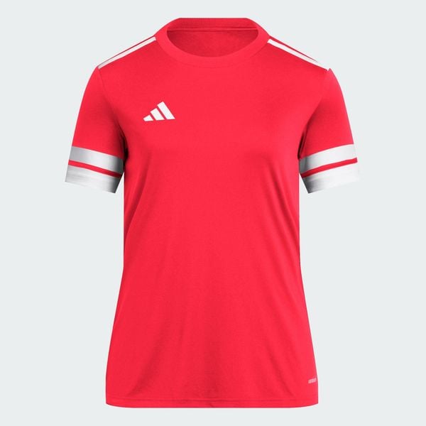 Koszulka Squadra 25. Białe bluzki Adidas, m, bez wzorów, z materiału, sportowe, bez kołnierzyka, bez ramiączek. Za 73.99 zł.