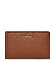 MICHAEL Michael Kors Duży Portfel Damski 32S5GYTZ2L Brązowy. Brązowe portfele MICHAEL Michael Kors, bez wzorów, ze skóry. Za 389.99 zł.