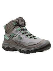 Keen Skórzane buty trekkingowe "Targhee IV Mid" w kolorze szarym rozmiar: 43. Szare trekkingi Keen, z materiału, outdoorowe. Za 351.59 zł.