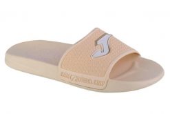 Klapki damskie Joma Island 2325. Brązowe klapki Joma, bez wzorów, z materiału, bez obcasa. Za 49.99 zł.
