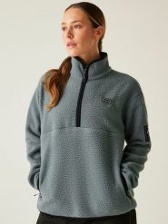 Dare 2b Bluza polarowa "Slide Out" w kolorze zielonym rozmiar: 44. Zielone bluzy sportowe Dare 2b, bez wzorów, z materiału, bez kaptura. Za 126.45 zł.