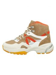 GANT Footwear Sneakersy "Lawanda" w kolorze jasnobrązowym rozmiar: 38. Brązowe trampki GANT Footwear, bez wzorów, z materiału, za kostkę, bez zapięcia. Za 285.49 zł.