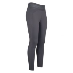 Damskie legginsy jeździeckie z pełną przyczepnością Euro-Star Ares. Szare legginsy EURO-STAR, bez wzorów. Za 526.00 zł.