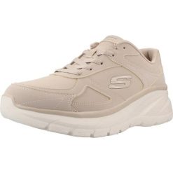 Buty SKECHERS 150386S FASHION FIT 2.0 VINTAGE Beżowy. Brązowe trekkingi Skechers, z syntetyku, na fitness i siłownię. Za 305.99 zł.