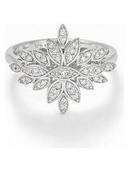 ATELIER DU DIAMANT Złoty pierścionek "Neith" z diamentami rozmiar: 56. Szare pierścionki ATELIER DU DIAMANT, z diamentem, złote. Za 2,522.99 zł.