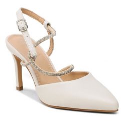 Szpilki Lasocki. Brązowe szpilki Lasocki, bez wzorów, bez obcasa, na szpilce, bez zapięcia. Za 249.99 zł.