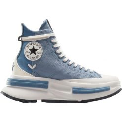 Buty sportowe Converse Run Star Legacy CX Platform Crafted Laces. Niebieskie obuwie sportowe Converse, bez zapięcia, na fitness i siłownię. Za 690.00 zł.