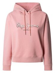 Pepe Jeans Bluza "Maddy" w kolorze jasnoróżowym rozmiar: XS. Różowe bluzy Pepe Jeans, xs, bez wzorów, z bawełny, z kapturem. Za 149.66 zł.
