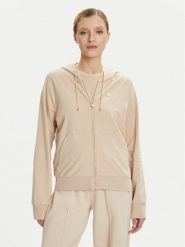 EA7 Emporio Armani Bluza 7W000458 AF13135 U1046 Beżowy Regular Fit. Brązowe bluzy EA7 Emporio Armani, m, bez wzorów, z bawełny, bez kaptura. Za 459.99 zł.