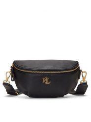 Lauren Ralph Lauren Saszetka nerka 431934832003 Czarny. Czarne torebki klasyczne Lauren Ralph Lauren, bez wzorów, ze skóry, bez dodatków. Za 1,169.00 zł.