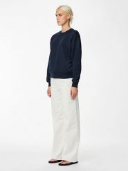 Pieces Bluza "Chilli" w kolorze granatowym rozmiar: S. Niebieskie bluzy Pieces, s, bez wzorów, bez kaptura. Za 74.63 zł.