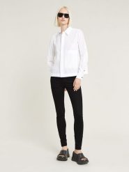 G-Star Dżinsy - Skinny fit - w kolorze czarnym rozmiar: W28/L30. Czarne jeansy G-Star, l, z aplikacjami, z podwyższonym stanem. Za 220.95 zł.