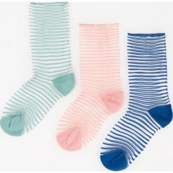 Transparentne skarpetki 3 pack - Zielony. Skarpety Reserved. Za 29.99 zł.