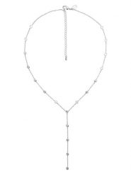 U.S. Polo Assn. Naszyjnik z elementami ozdobnymi - dł. 43 cm rozmiar: onesize. Szare naszyjniki U.S. Polo Assn., z kryształem, metalowe. Za 86.99 zł.