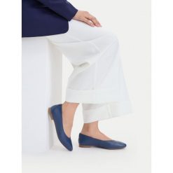 Baleriny Lasocki. Niebieskie baleriny Lasocki, bez wzorów, bez obcasa. Za 149.99 zł.