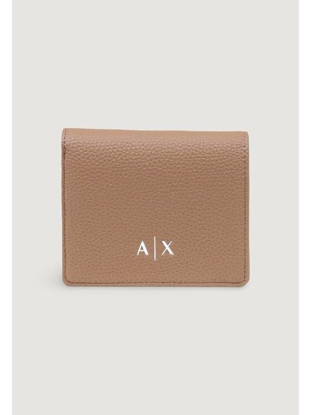 Armani Exchange Portfel XW002123 AF17019 U6186 Beżowy. Brązowe portfele Armani Exchange, bez wzorów, ze skóry. Za 269.99 zł.