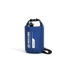 Wodoodporna torba RESTUBE Drybag 20 l z paskiem na ramię, niebieska. Niebieskie torby na ramię RESTUBE, bez wzorów, sportowe, na ramię, bez dodatków. Za 90.00 zł.