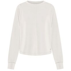 Bluza Deha Z Okrągłym Dekoltem Cozy Damskie. Białe bluzy Deha, l, bez wzorów, z elastanu, bez kaptura. Za 433.99 zł.
