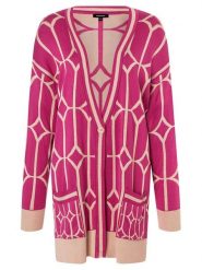 More & More Kardigan w kolorze różowo-beżowym rozmiar: 42. Brązowe kardigany More & More, bez wzorów, z wiskozy. Za 65.23 zł.