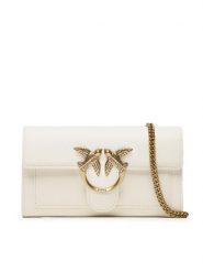 Pinko Torebka Love One Wallet C PE 23 PLTT 100062 A0F1 Écru. Torebki klasyczne Pinko, bez wzorów, ze skóry, bez dodatków. Za 749.99 zł.