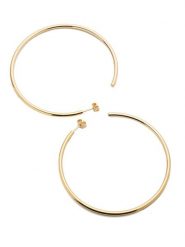 Pandora Pozłacane kolczyki-kreole rozmiar: onesize. Żółte kolczyki Pandora, metalowe. Za 622.45 zł.