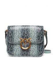 PINKO Torebka Love Box Bag Fl Mini PE 25 PLTT 104297 A2CH Zielony. Zielone listonoszki Pinko, bez wzorów, ze skóry, bez dodatków. Za 1,159.00 zł.