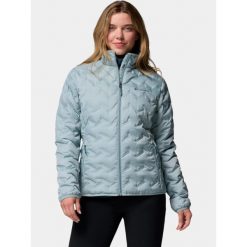 Kurtka Damska Columbia Delta Ridge II. Niebieskie kurtki sportowe Columbia, na jesień, bez wzorów, z puchu, bez kaptura, trekkingowe, omni-heat (columbia). Za 749.00 zł.