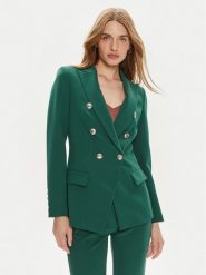 Marciano Guess Marynarka Shelly 3BGN26 7046A Zielony Regular Fit. Zielone marynarki i żakiety Marciano Guess, z aplikacjami, z syntetyku. Za 579.99 zł.