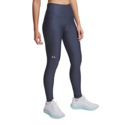 Legginsy treningowe damskie Under Armour HG Armour HiRise Downpour. Szare legginsy Under Armour, l, bez wzorów, do biegania. Za 159.99 zł.