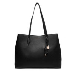 Torebka Aldo. Czarne shopper Aldo, bez wzorów, bez dodatków. Za 439.99 zł.