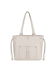 Beverly Hills Polo Club Torebka BHPC-C-015-07 Biały. Białe torebki klasyczne Beverly Hills Polo Club, bez wzorów, z tworzywa sztucznego, bez dodatków. Za 229.99 zł.